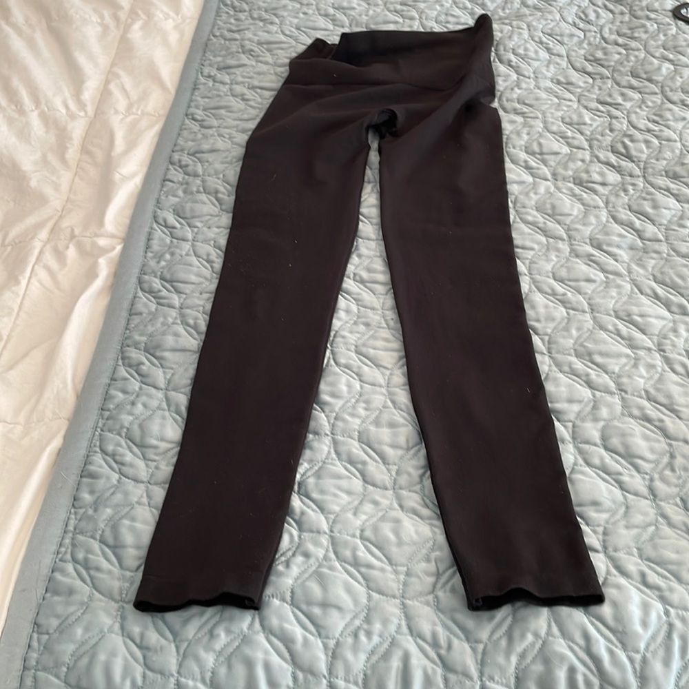 Spank, black leggings, size small